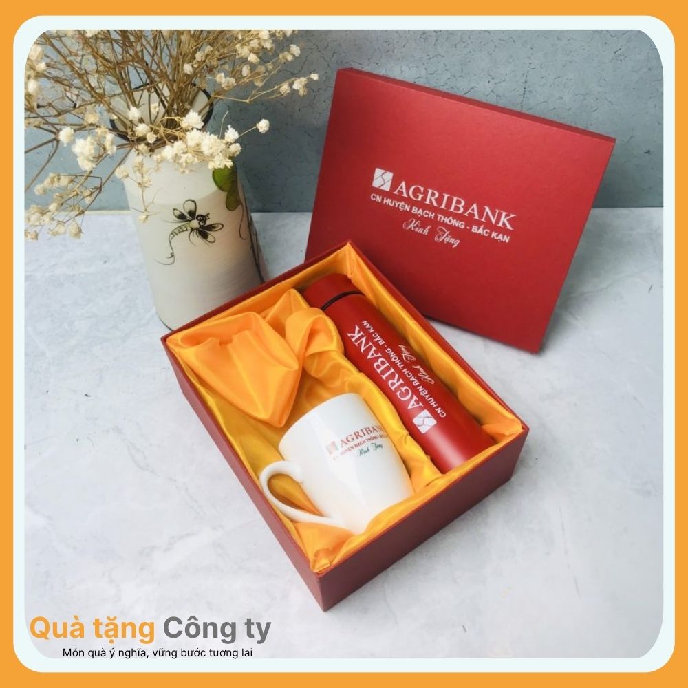 Bộ giftset in logo