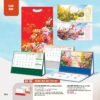 Lịch Bàn Chữ M (Có Note 52 Tuần) 2027 AH Mẫu AH68 (24 x 16cm) In Logo Doanh Nghiệp Giá Xưởng in logo doanh nghiệp quà tặng Tết tại Quà Tặng Công Ty VN