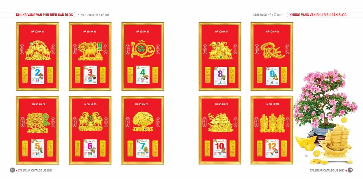 Lịch Bloc Hoa Niên 2027 ĐP DPHN28 In Logo Doanh Nghiệp Giá Xưởng Lịch Bloc Hoa Niên 2027 ĐP DPHN28 In Logo Doanh Nghiệp Giá Xưởng
