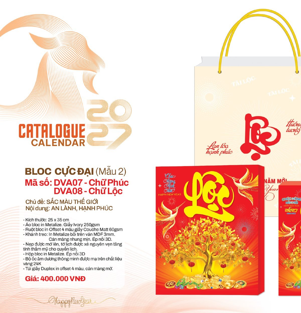 Lịch Bloc Cực Đại 2027 DVA Mẫu DVA08 (25 x 35cm) In Logo Doanh Nghiệp Giá Xưởng Lịch Bloc Cực Đại 2027 DVA Mẫu DVA08 (25 x 35cm) In Logo Doanh Nghiệp Giá Xưởng in logo doanh nghiệp quà tặng Tết tại Quà Tặng Công Ty VN