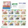 Lịch Để Bàn 2027 HBT Mẫu HBT43 (19 x 21cm) In Logo Doanh Nghiệp Giá Xưởng in logo doanh nghiệp quà tặng Tết tại Quà Tặng Công Ty VN