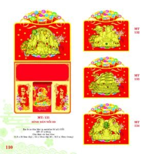 Bìa Lò Xo Dán Bloc 2027 MT Mẫu MT131 (37 x 68cm) In Logo Doanh Nghiệp Giá Xưởng in logo doanh nghiệp quà tặng Tết tại Quà Tặng Công Ty VN