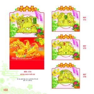 Lịch Treo Tường Lò Xo 2027 MT Mẫu MT175 (37 x 68cm) In Logo Doanh Nghiệp Giá Xưởng in logo doanh nghiệp quà tặng Tết tại Quà Tặng Công Ty VN