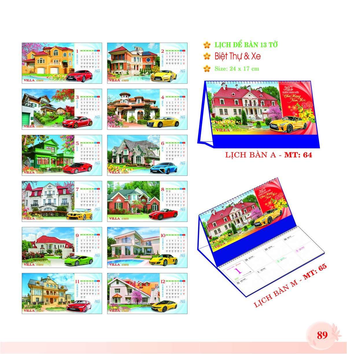 Lịch Để Bàn 2027 MT Mẫu MT64 (24 x 17cm) In Logo Doanh Nghiệp Giá Xưởng Lịch Để Bàn 2027 MT Mẫu MT64 (24 x 17cm) In Logo Doanh Nghiệp Giá Xưởng in logo doanh nghiệp quà tặng Tết tại Quà Tặng Công Ty VN