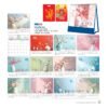 Lịch Bloc 2027 NB Mẫu NB318 (29 x 41 cm) In Logo Doanh Nghiệp Giá Xưởng in logo doanh nghiệp quà tặng Tết tại Quà Tặng Công Ty VN