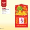 Lịch Bloc 2027 NHA Mẫu NHA58 (37 x 68cm) In Logo Doanh Nghiệp Giá Xưởng in logo doanh nghiệp quà tặng Tết tại Quà Tặng Công Ty VN