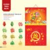 Lịch Bloc 2027 NHA Mẫu NHA66 (36 x 62cm) In Logo Doanh Nghiệp Giá Xưởng in logo doanh nghiệp quà tặng Tết tại Quà Tặng Công Ty VN
