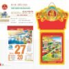 Lịch Bloc Siêu Đại 2027 TD Mẫu TD25 (20 x 30 cm) In Logo Doanh Nghiệp Giá Xưởng in logo doanh nghiệp quà tặng Tết tại Quà Tặng Công Ty VN