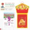 Lịch Bloc 2027 TD Mẫu TD37 (29 x 41 cm) In Logo Doanh Nghiệp Giá Xưởng in logo doanh nghiệp quà tặng Tết tại Quà Tặng Công Ty VN