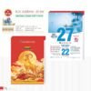 Lịch Bloc 2027 TD Mẫu TD38 (29 x 41 cm) In Logo Doanh Nghiệp Giá Xưởng in logo doanh nghiệp quà tặng Tết tại Quà Tặng Công Ty VN
